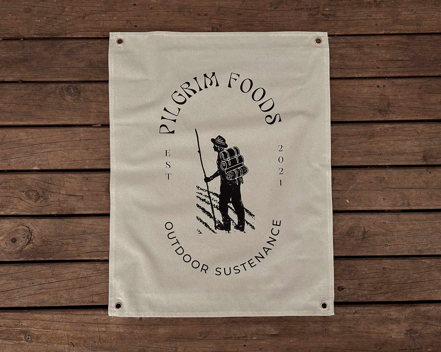 45cm x 60cm Custom Canvas Banner Flag