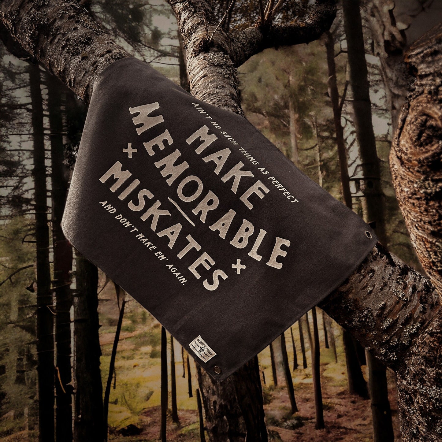 Make Memorable Mistakes Canvas Banner