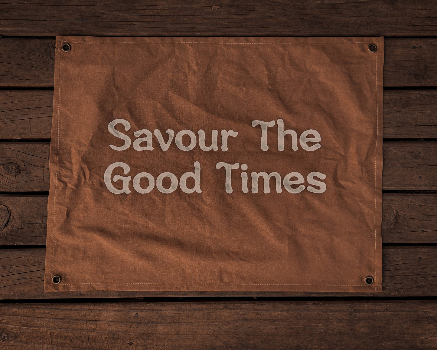 Savour the Good Times Canvas Banner | 60 cm x 45 cm