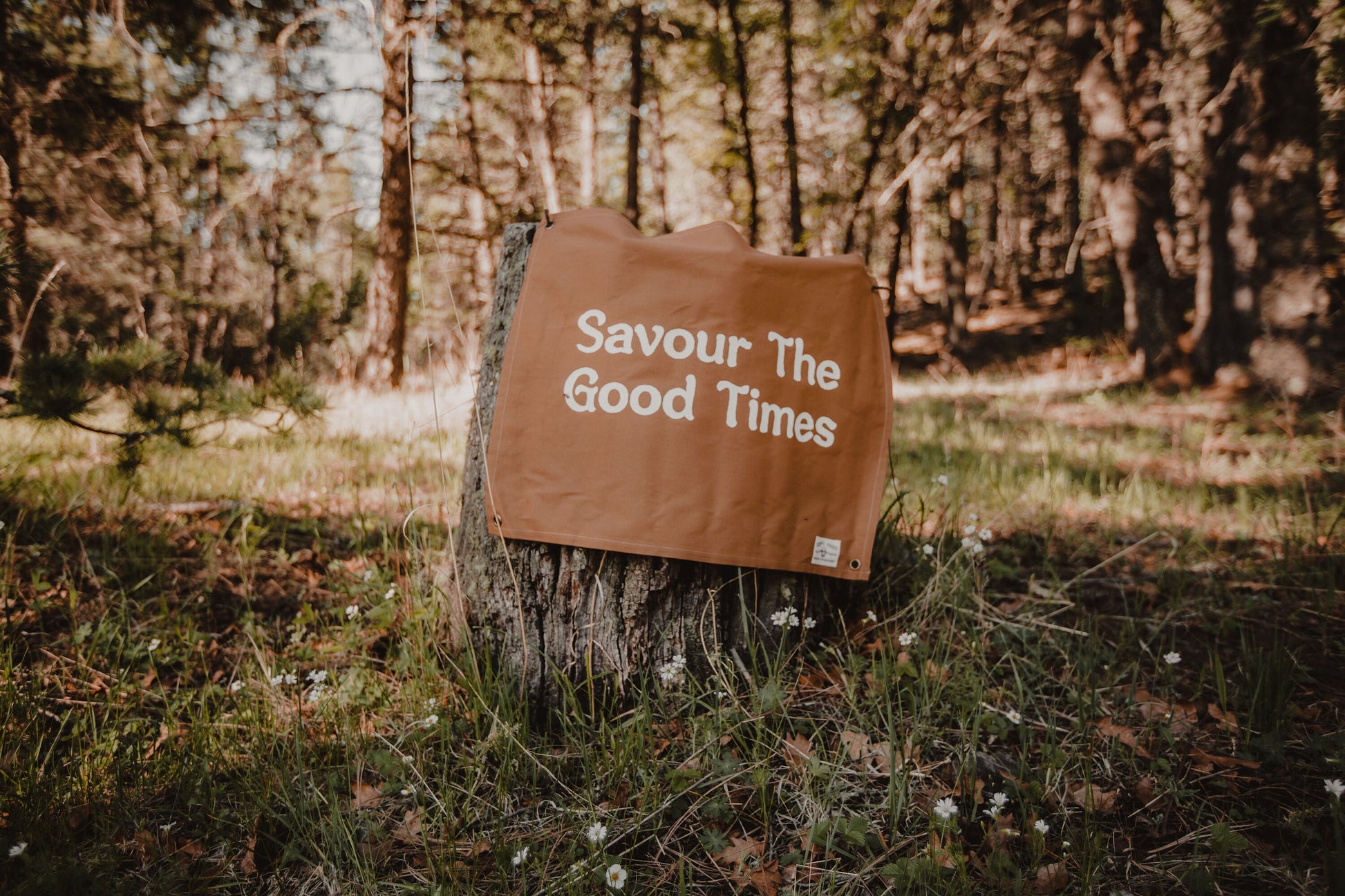 Savour the Good Times Canvas Banner | 60 cm x 45 cm